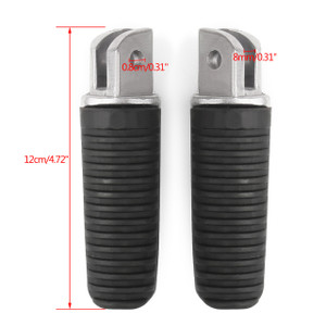 Footrest Foot Pegs Front For Yamaha BT1100 Bulldog (02-06) FJ1200 (86-93) FJR1300 (01-15) FZ1-N (06-12) FZ1-S (06-13) FZ6-N FZ6-S (04-07)