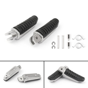 Front Footrests Foot Pegs For Suzuki GSR750 11-13 GSR400 06-11 GSX1300 BK1300 08-13