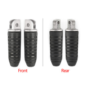 Front & Rear Footrests Foot Pegs For Suzuki GSX1300R Hayabusa GSX650 GSF650 Bandit 650 GSX1300 BK1300