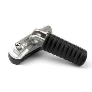 Front Footrest Pedals Foot Pegs for Kawasaki ZR250 BALIUS (91-07) ZR400 ZR400 (94-08) ZR400 ZEPHYR 400 (89-08) Z750 (04-12)