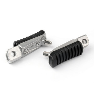 Front Footrest Pedals Foot Pegs for Kawasaki ZR750 ZR-7 (99-03) ZR1100 ZEPHYR 1100 (92-06) ZRX1100 (97-98) ZZR400 ZZR600 ZZR1100 ZZR1200