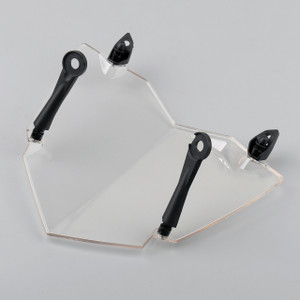 Front Headlight Guard Cover Lens Protector For BMW R1200GS WC (13-17) ADV WC (14-17) Clear