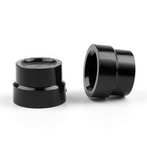 Front + Rear Axle Cover Caps Nut For Harley Sportster XL 883 1200, Black