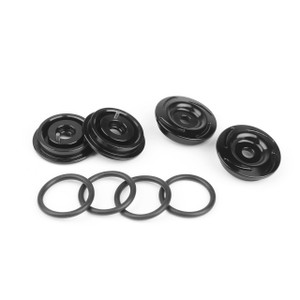 Upper Frame Plugs Caps Covers Set Billet Aluminum For BMW R1200GS ADV LC 13-19