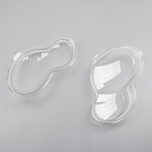 Headlight Lens Shell Plastic Cover Right For Benz W203 C-Class 4 Door (2001-2007) Pair