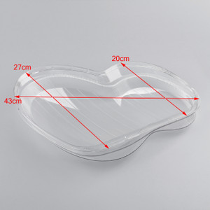 Headlight Lens Shell Plastic Cover Right For Benz W203 C-Class 4 Door (2001-2007) Left