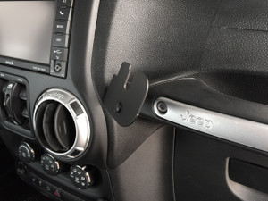 CB HAM Radio Mic Bracket Passenger Grab Bar Mount  Wrangler JK 2011-2017, 75WXST Cobra