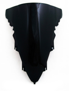 Windshield WindScreen Double Bubble For Yamaha YZF R1 (09-14) Black