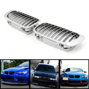Front Fence Grill Grille BMW E46 2 Doors (1999-2002) 3 Series, Chrome