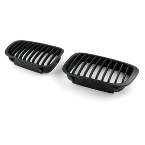Car Front Fence Grill Grille BMW E46 4 Doors (1998-2001) 3 Series, Black