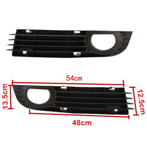 Front Lower Fog Light Bumper Grill Pair Audi A8 Quattro 06 07 08 4.2L 6.0L