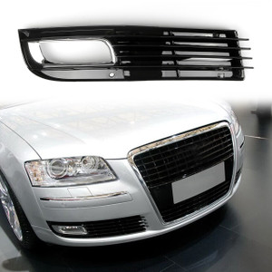 ABS Car Lower Bumper Right Grille Fog Light Grill For Audi A8 D3 (08-10)