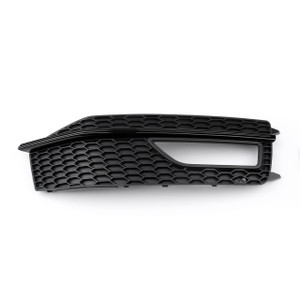 Right Bumper Fog Light Lamp Cover Grille GrillFor AUDI A4 S-line S4 2013-2015