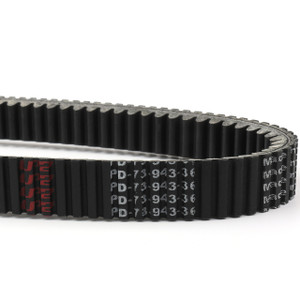 Drive Belt 3403-141 For Arctic Cat 1000 LTD XT, 1000i GT, Cat 700 EFI 4x4 Auto, Cat Mud Pro 1000,  Cat Prowler XTZ1000, Cat Thundercat Wildcat, Black