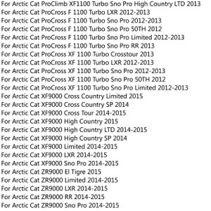 Drive Belt 0627-082 For Arctic Cat M9000 HCR Limited Sno Pro, Cat ProClimb M  XF 1100, Cat ProCross XF 1100, Cat XF9000 Cross, Black