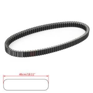 Drive Belt For Piaggio Beverly 400, MP3 400 500 LT RL RST, Beverly 500, X9 500 Evolution ABS, Black