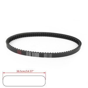 Drive Belt For Piaggio Vespa PX 125, MP3 250 300 LT RL, Vespa GTS GTV, X7 X8 X9 250, Black