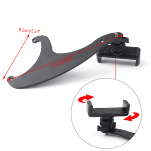 360 Degree Rotation Car Phone Mount Cradle Holder Stand For Mini Cooper F54 F55 F56, Red Union Jack