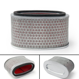 Air Filter Cleaner for Honda VT750CA Shadow Aero (04-16) VT750RS Shadow RS (10-13) Silver