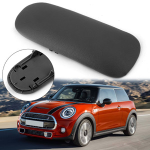 Center Console Sliding Top Armrest Cover BMW Mini Cooper 2002-2008, Black