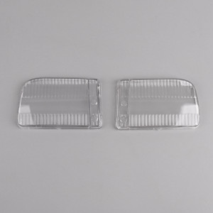 Front Bumper Fog Lights Clear Plastic Lens for BMW E30 318i 318is (1982-1991) Clear