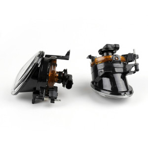 Front Left & Right Side LED Lamp Fog Light for Volkswagen VW Touareg (2010-2012) Clear