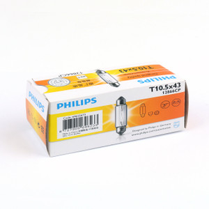 10pcs PHILIPS 12866 12V10W C10W Fest T10.5 43 SV8.5 Premium Signaling Lamp