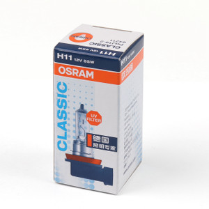 Genuine OSRAM H11 64211 12V 55W PGJ19-2 Halogen Headlight Lamp Bulb For Cars
