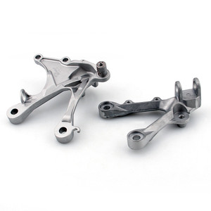 Front Footpegs Footrests Brackets Set Kawasaki ZX6R 636 (2005-2008) 35063-0419-458, 35063-0160, 55020-0134, 55020-0135, 34028-0059, 34028-0060