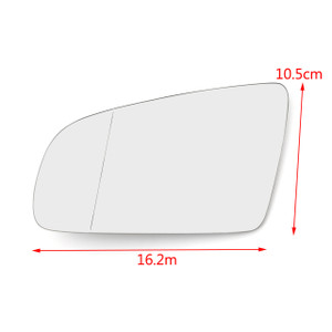 Rearview Mirror Glass Heated For Audi A3 S3 (04-08) A4 S4 (01-08) A6 S6 (05-08) Left Right Set