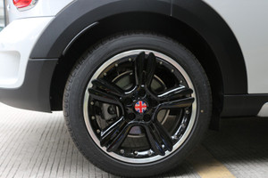 4x Wheel Center Hub Cap Emblem Badge decal Union Jack UK Flag for Mini Cooper