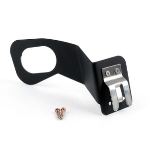 JK CB HAM Radio Mic Holder Passenger Grab Bar Mount Clip Kit Cobra 75WXST Wrangler 2dr 4dr 2011-2017 Yeasu Clips
