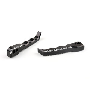 CNC Rear Passenger Footrest Foot Pegs Suzuki GSXR 1300 Hayabusa 2008-2015 Black