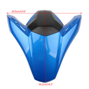 ABS plastic Rear Seat Fairing Cover Cowl Fits Kawasaki Z900 Z 900 ABS 2017-2024 Blue Generic