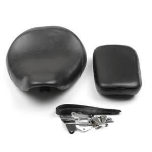 Front Rear Pillion Passenger Seat For Honda Shadow Spirit VT750 ACE VT750C VT750CD (98-03) Black