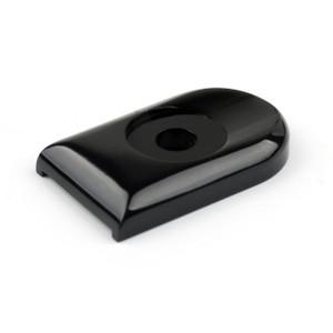Seat Bolt Tab Cover Mount Knob For Harley Sportster Dyna Touring US, Black
