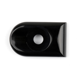 Seat Bolt Tab Cover Mount Knob For Harley Sportster Dyna Touring US, Black
