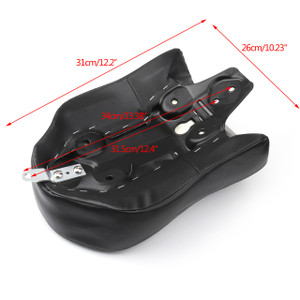 Rear Passenger Pillion Seat For Sportster Xl 883 1200 (2010-2017) Black