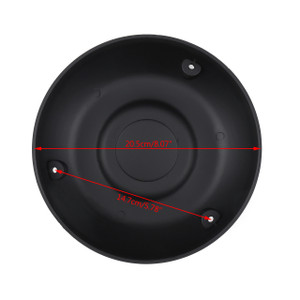Air Cleaner Filter Cover for Yamaha Dragstar V-Star 650 XVS650 XVS650A XVS650AT, Black