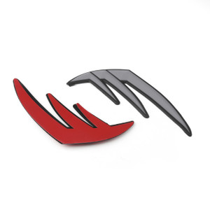 Universal Motocycle Moto 3D Tank Traction Pad Side Gas Knee Grip Protector Gunmetal