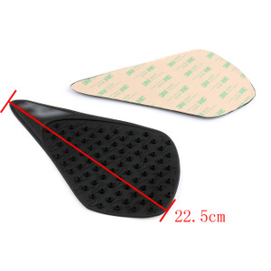 Tank Pad Side Gas Knee Grip Traction Protector Yamaha R1 (07-08) Black