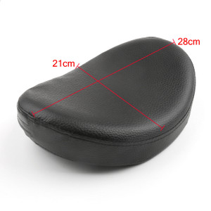 Sissy Bar Backrest Cushion Pad Choppers Universal 22, Black