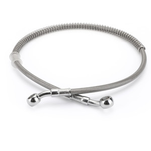 28" 70cm Brake Line Oil Hose Banjo Fitting Stainless Steel End