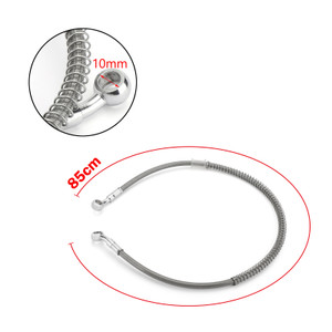 33" 85cm Brake Line Oil Hose Banjo Fitting Stainless Steel End