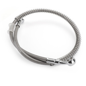 33" 85cm Brake Line Oil Hose Banjo Fitting Stainless Steel End