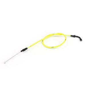 Throttle Cable Push Pull Wire Line Gas Suzuki GSXR GSX-R 600 (06-09), Neon Yellow