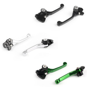 Shorty FLEX Pivot Levers Brake & Clutch Set for Kawasaki KX65 2000-2019