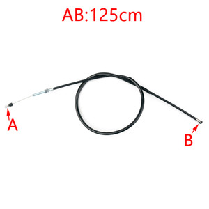 Clutch Cable Wire Steel Braided 54011-0566 Kawasaki EX250 Ninja 250R (2008-2012) Generic