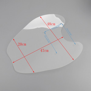 Windscreen Windshield For Harley Davidson Sportster XL883 86-10 XL1200 88-11 Clear