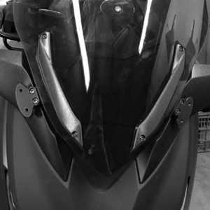 Windscreens windshield fixed Bracket For YAMAHA XMAX300 250 16-17 Black